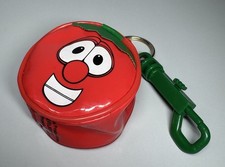 Vintage - VeggieTales - Big Idea - Bob The Tomato - Keychain - CLEANED picture