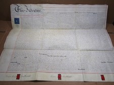 19th century 1870 Indenture Smurthwaite Durham Hosier Caney York vellum parchmen picture