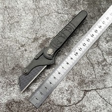 Titanium Alloy EDC Folding Knife Handle Quick-Open Outdoor Tool (No Blade) picture