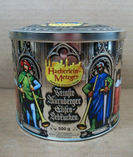 Vintage Haeberlein-Metzger Collector Tin ~ Nurnberg, Germany picture