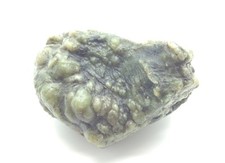 Big Sur Botryoidal Jade Pebble Ocean Polish Green Nephrite Monterey CA #15 picture