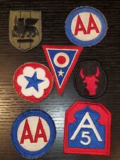 WWII US Army Command Infantry Department Patch Set L@@K a picture