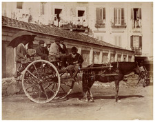 Brogi, Italy, Naples, Il Galesso, Preso dal Vero Vintage Albumen Print Tirage picture