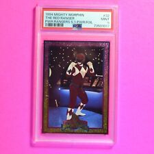 1994 Mighty Morphin Power Rangers Series 1 #32 The Red Ranger Power Foil - PSA 9 picture