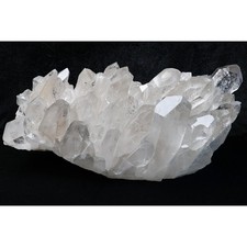 Large Brazilian Clear Quartz Cluster with Rainbows, Statement Crystal picture