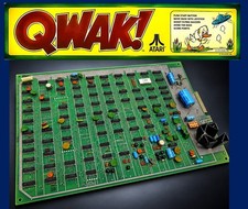 1974 ATARI QWAK ORIGINAL ARCADE PCB / CCA – A000937 – EXTREMELY RARE picture