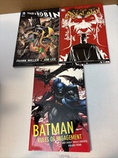 Batman: Rules of Engagement: Ra's Al Ghul: All Star w/Robin: TPB: 3 Book Lot picture