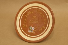 Vintage Montserrat Ceramic Plate Rosa d'Abril Morena de la Serra Catalonia picture