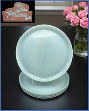 Vtg. Retro Anchor Hocking/Fire-King 5 Turquoise Blue 9