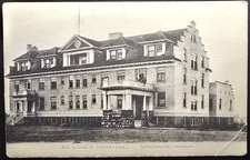 St Lukes Hospital Spokane Wash – 1908 Postcard RPPC Early Spokane WA picture
