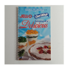 JELL-O & Cool Whip Simply Delicious Spiral-Bound Recipe Book Gelatin & Jell-O picture