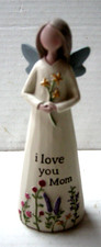 I Love You Mom Angel Figurine By Crossroads Designs, 5