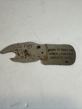 Vintage You Pay Spin Merry Go Round Bar World Fair 1933 Chicago Bottle Opener picture