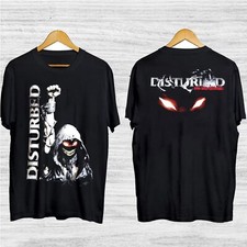 New Disturbed Siganture Band Cotton Black S-5XL T-Shirt 2D596 picture