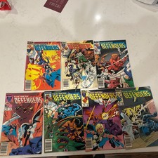 Marvel The Defenders Comic Lot x7 1984-1985 / Gemini Shipping picture
