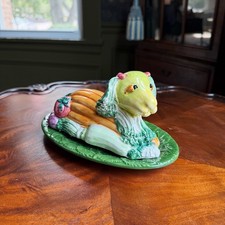 Vintage Italian Majolica Vegetable Dog Covered Butter Dish – Nordstrom picture