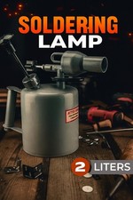 GAS BLOW TORCH BLOWLAMP BLOWPIPE 2 L / 0.53 GAL FUEL TANK PETROL BENZIN picture