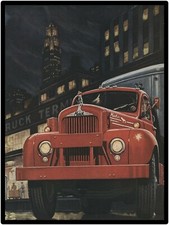 1957 Mack Trucks New Metal Sign LARGE SIZE 12 X 16      picture