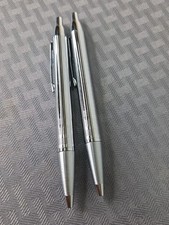PARKER PREMIUM SHINY CHROME METAL BALL POINT PENS Set Of Two Pens  picture