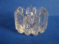 PADEN CITY #1 CUT and PRESSED GLASS CLEAR OPEN SALT CELLAR, c1918 picture