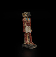 Egyptian Artifacts A Rare Egyptian Pharaonic Statue Of Egyptian God Khnum BC picture