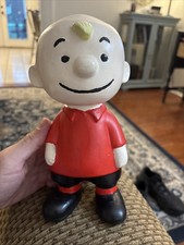 Snoopy Peanuts Charlie Brown Vintage Ceramic Figurine picture