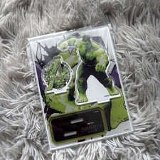 MARVEL Infinity Saga Happy Kuji Acrylic Stand Hulk NEW 5.7in Tall picture