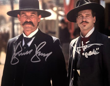 TOMBSTONE Signed (KILMER, RUSSELL) 8x10