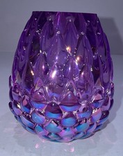 Olsen Glass Dragon Egg Fairy Lamp Purple Carnival “Magic Element” picture