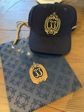 New Club 33 Gold Embroidered Navy Blue Baseball Hat NWT Disneyland 2026 Cap picture