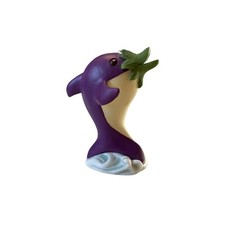 2007 Enesco Home Grown Dolphin Eggplant Figurine by Seagull Décor 4008129 picture