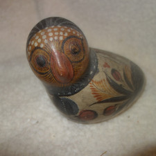 Vintage ~ Tonala ~ Mexican Folk Art ~ Ceramic Owl picture