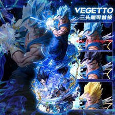 H47CM Vegetto Super Large GK Statue Anime Figure Model LED Light Up Collectibles picture