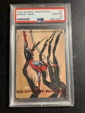 1993 Marvel Masterpieces Spider-Man #5 PSA 10 GEM MINT picture