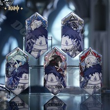 Genshin Impact Arlecchino Official Tinplate Badge Series Cosplay Emblem Gift picture