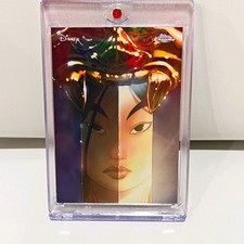 Topps 2026 Topps Disney Chrome Disney Reflections Mulan Insert Card R-3 picture