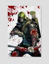 Green Arrow Undead Archer Premium Giclee Print Poster 11x17 DC Wall Art picture