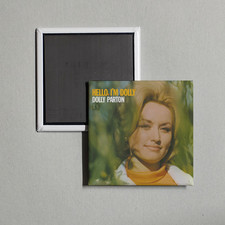 Dolly Parton - Hello, I'm Dolly Album Cover Locker Fridge Magnet picture
