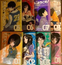 WELCOME TO THE NHK vol. 1-8 Set Comics complete Kenji Oiwa Japanese version picture