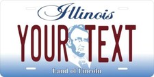 Illinois 2004 Custom State License Plate Personalized 12