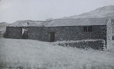Barn in Cockley Beck, Duddon, England, Pre-1937, Magic Lantern Glass Slide picture