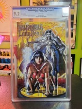 Vampirella vs Lady Death The Revenge 1 CGC 9.2 Platinum Foil Edition picture