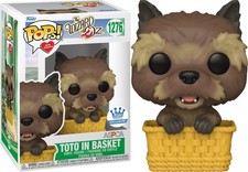 🔥Funko Pops Purpose: Wizard of Oz - TOTO IN BASKET #1276 EXC VAULT PROTECT🔥 picture