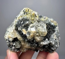 187 Gram Extraordinary Sphene on Aegirine Crystals Specimen - Skardu Pakistan picture