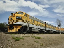 Rio Grande EMD F9 No. 5771 at the CRM near Denver, CO, in 2016 11 x 14 Photo picture