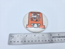 Vintage Auburn Tigers AU Logo Pinback Button College Football picture