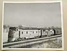 ATSF Santa Fe Locomotive #10 1941 Chillicothe IL Photograph 8x10