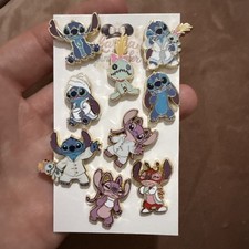 Disney Lilo and Stitch Series 2 Micro Mystery Pins Set No Chaser picture