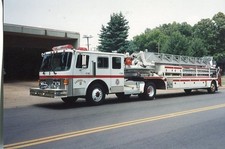 Nashville TN Ladder 3 19?? Beck American LaFrance TDA 4x6 Fire Apparatus Photo picture