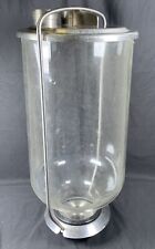 ✨Vintage De Lavel Glass PYREX Embossed Milk Receiver Jar, Stainless 22.5”H✨ picture
